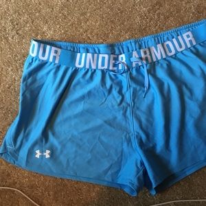 Blue Under Armour shorts